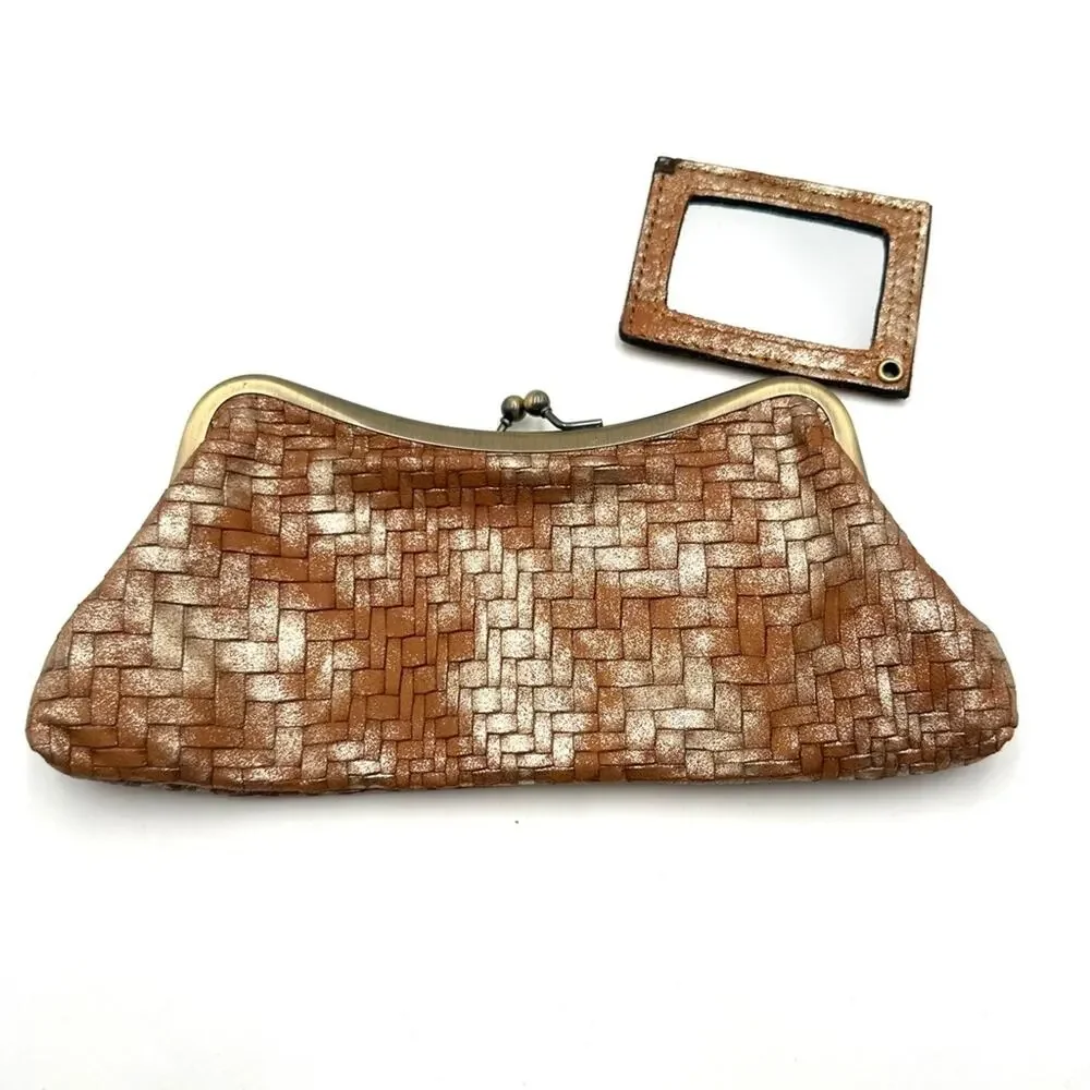 Patricia Nash Lina Small Frame Clutch Bag (chain missing)
